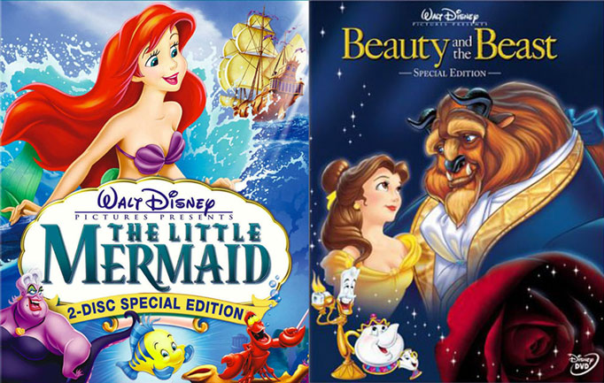 The Little Mermaid & Beauty And The Beast Video Images